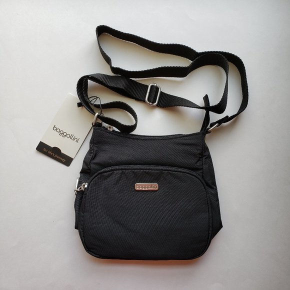 Baggallini Bags Nwt Baggallini Black Joey Bag Poshmark